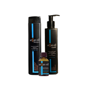 Argan Oil set za negu kose šampon maska ulje