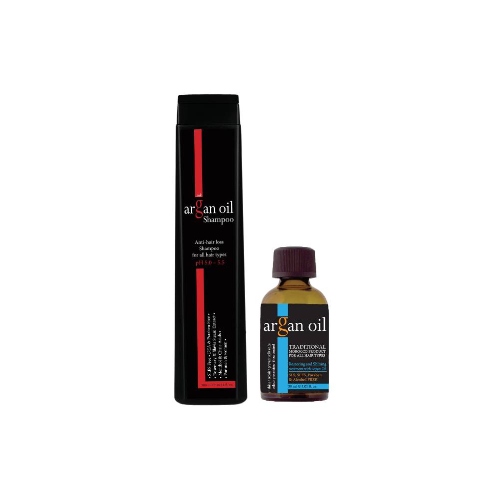 ArganOil Anti-opadanje Duo - šampon protiv opadanja kose i tretmansko ulje