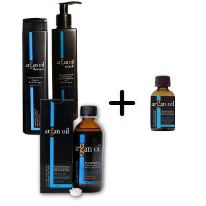 ArganOil Kompletna Nega Mega Set - Set za negu kose i tretmansko ulje
