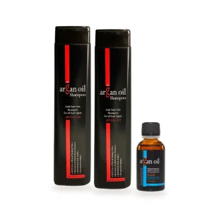 Dva ArganOil šampona protiv opadanja kose i tretmansko ulje 30 ml